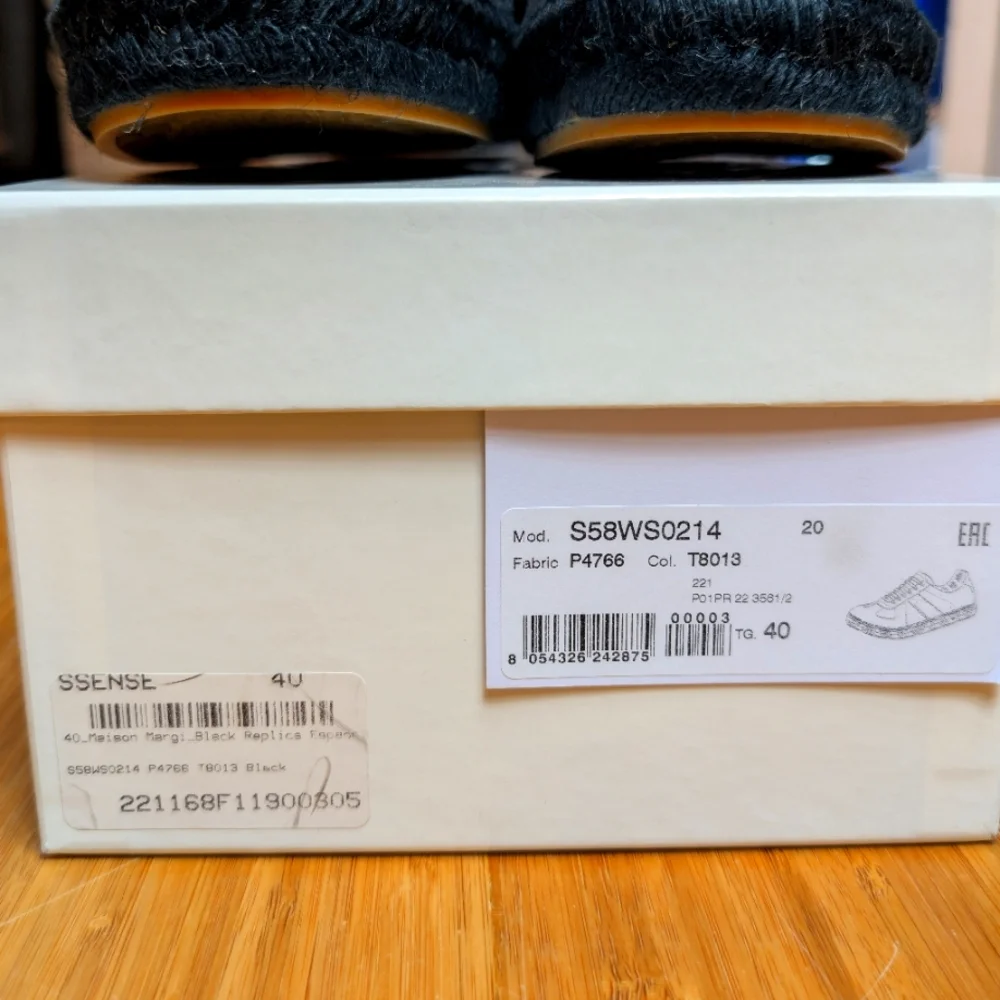 Maison Margiela Replica Espadrilles Black Designer Shoes Paris Style - Picture 9 of 11